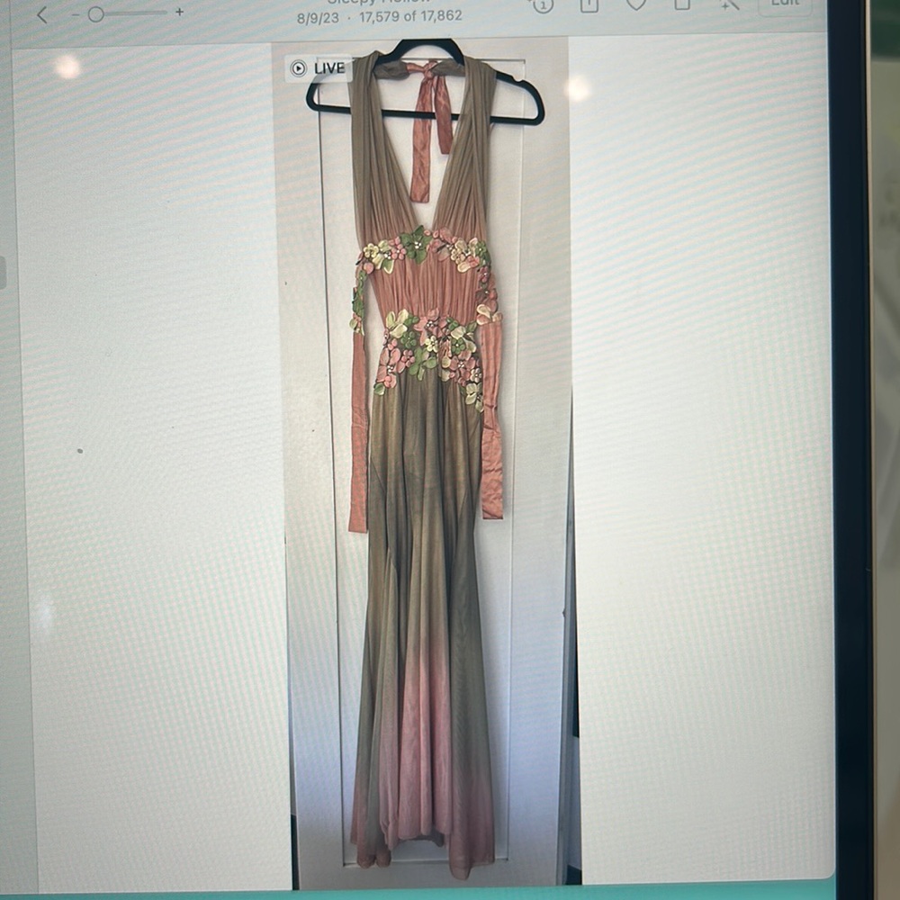 Ema Savahi Couture Long dress